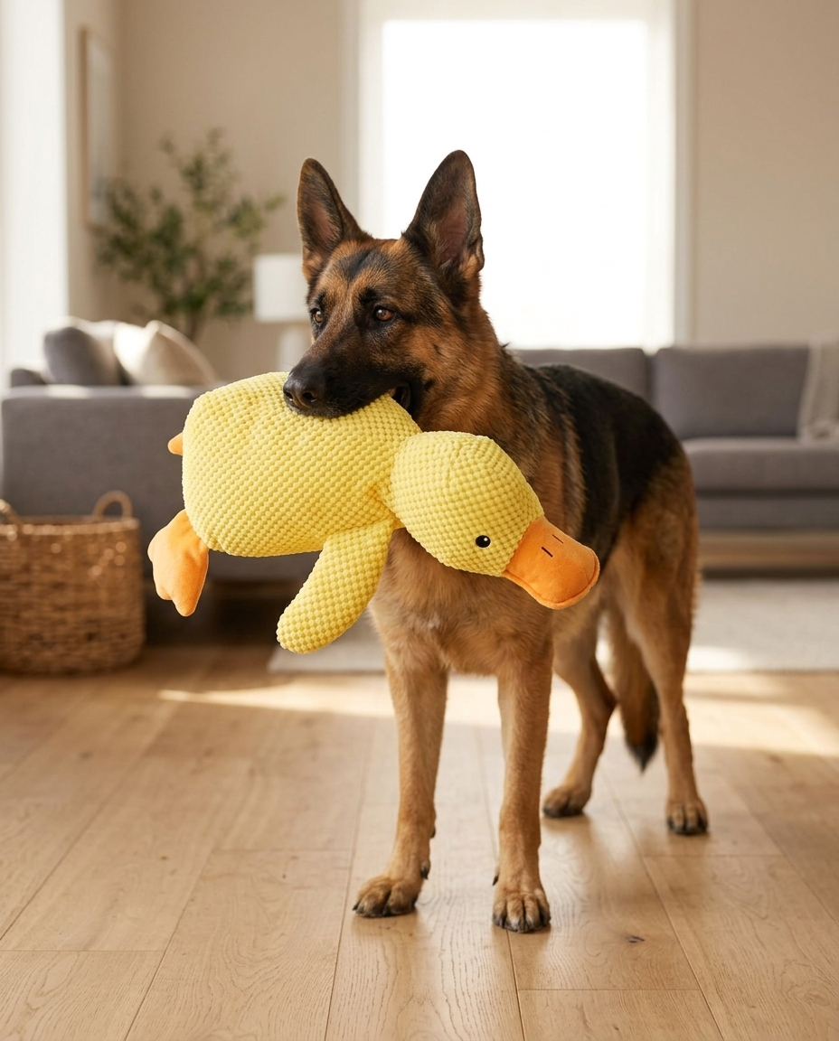Peluche Pato Tranquilizador para Perros