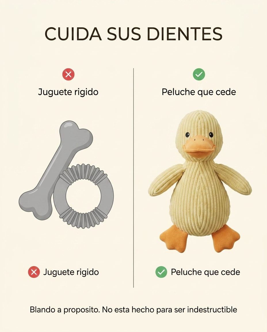 Peluche Pato Tranquilizador para Perros