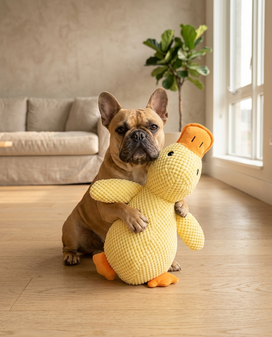 Peluche Pato Tranquilizador para Perros