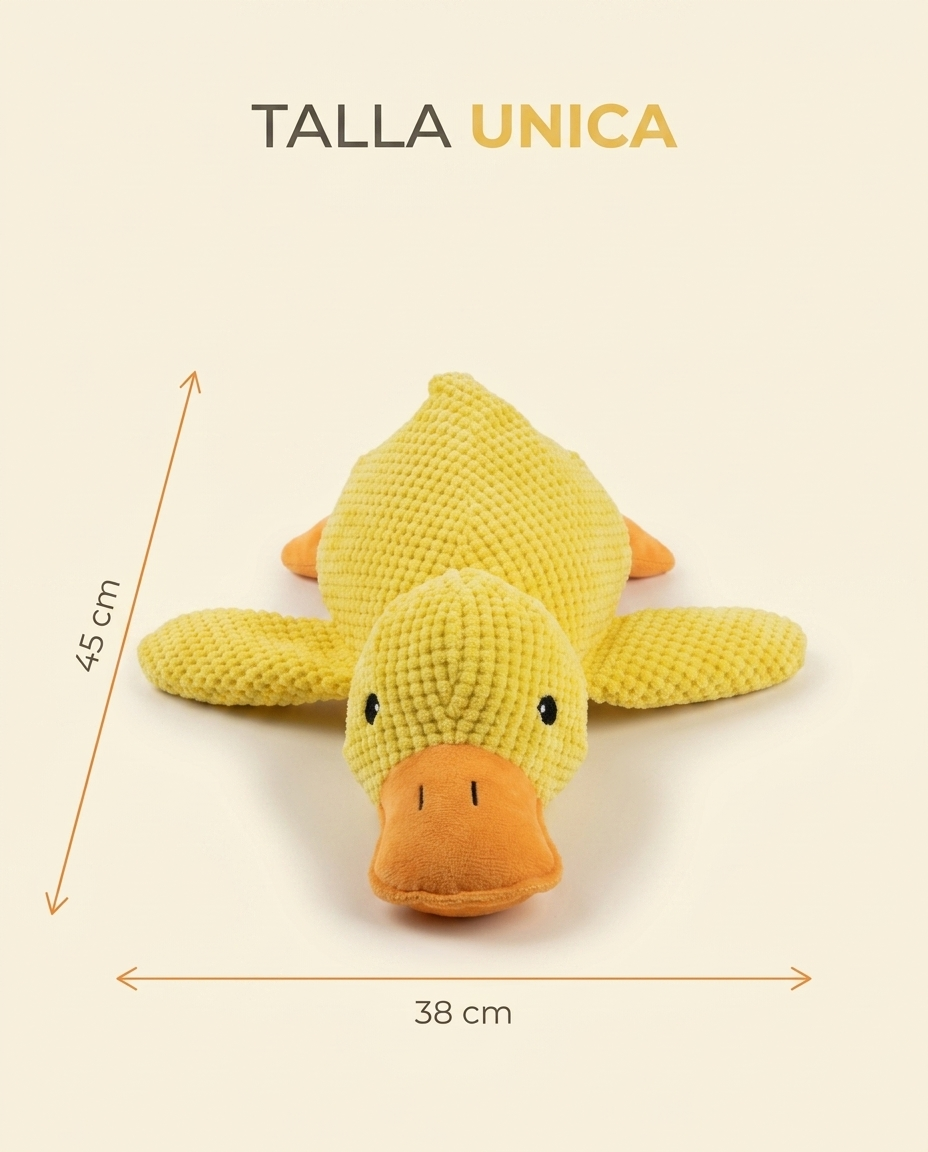 Peluche Pato Tranquilizador para Perros